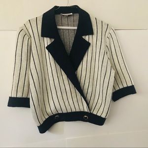 St John Saks Fifth Avenue Jacket Top size 10